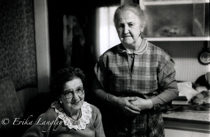 Annie and Vera portrait 1989