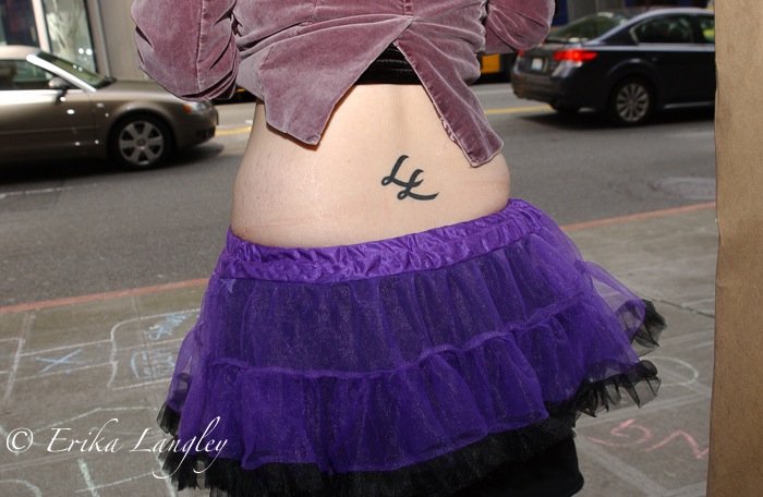 Sasha's LL tattoo