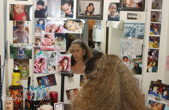 Show Director Debra at her desk